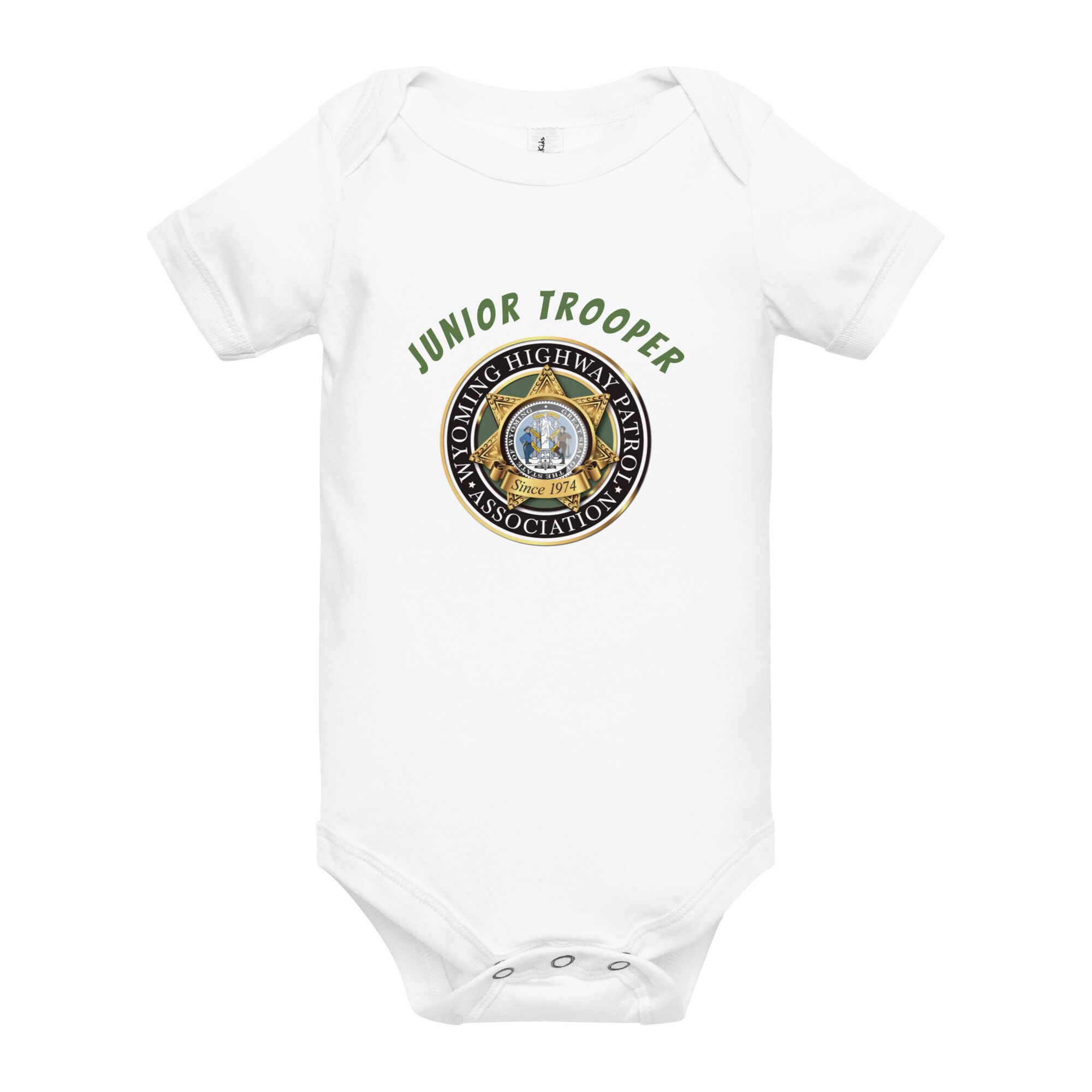 Baby short sleeve one piece WHPA Logo - Image 4