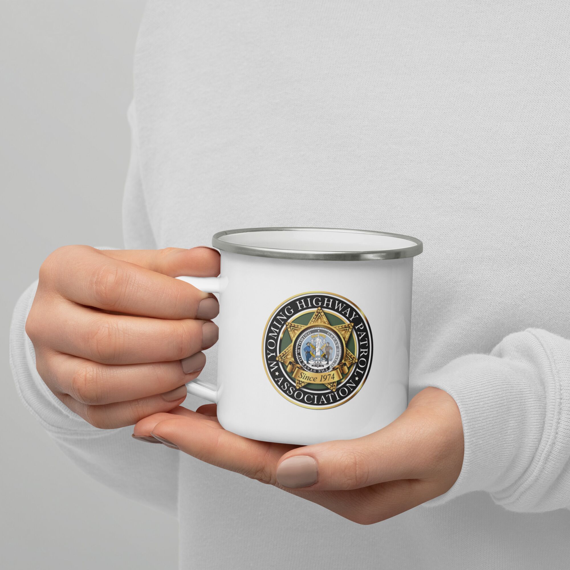 Enamel Mug WHPA Logo
