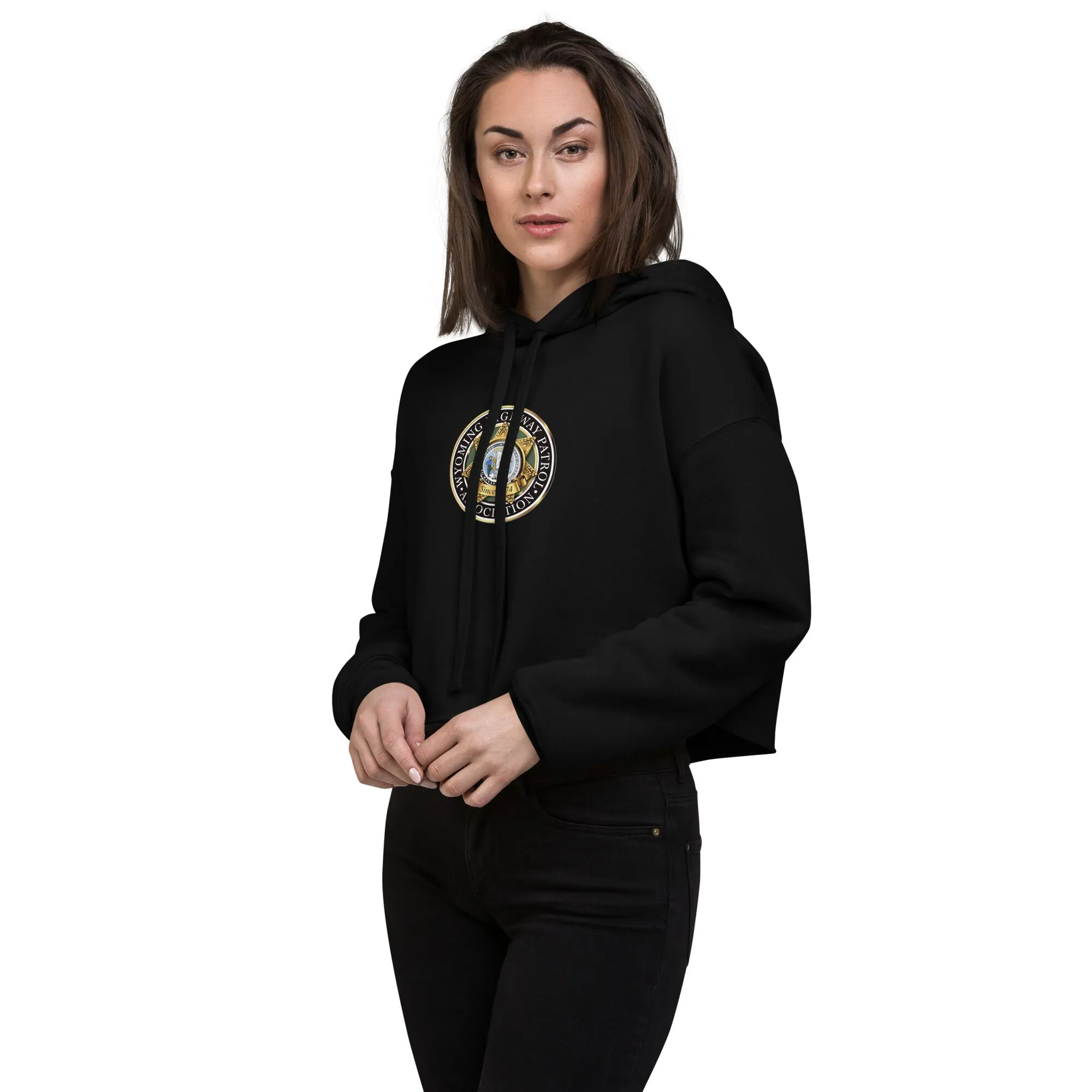 Crop Hoodie WHPA Logo - Image 9
