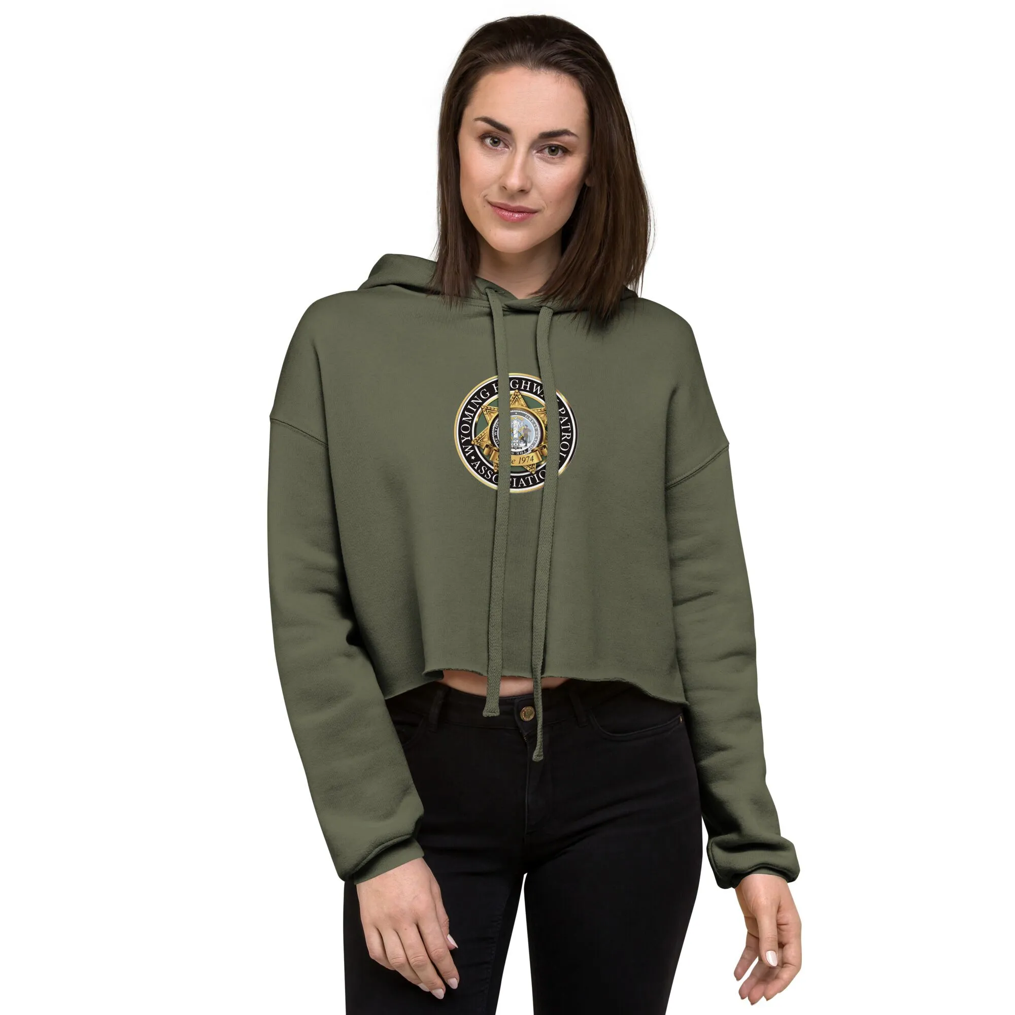 Crop Hoodie WHPA Logo - Image 2