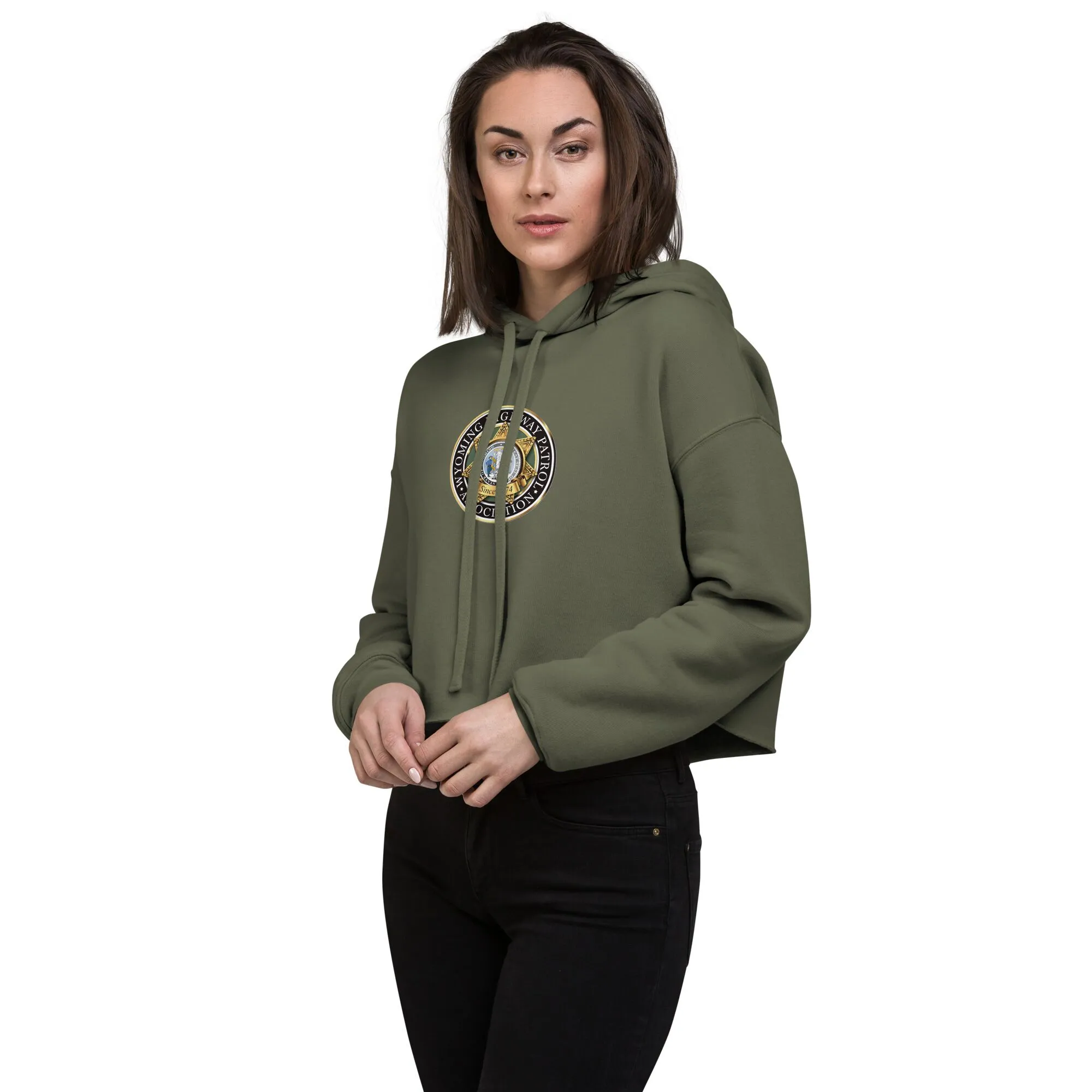 Crop Hoodie WHPA Logo - Image 10