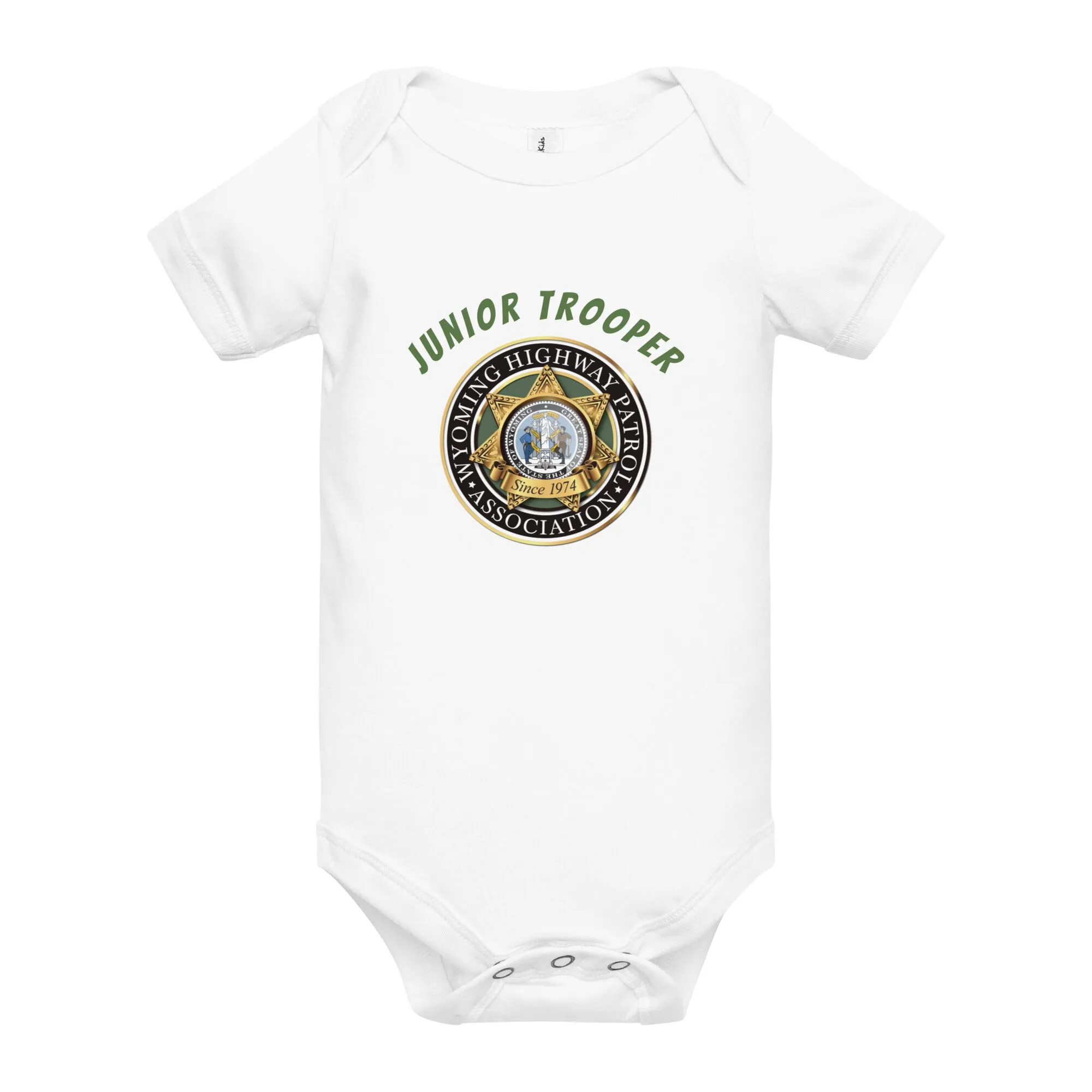 Baby short sleeve one piece WHPA Logo - Image 4