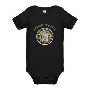 Baby short sleeve one piece WHPA Logo