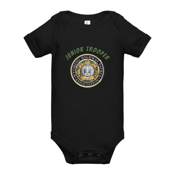 Baby short sleeve one piece WHPA Logo