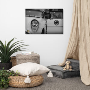 Canvas Wall Print - WHP Historical 1950s Door Logo